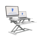 FLEXISPOT Standing Desk Converter with Dual Monitor and Laptop