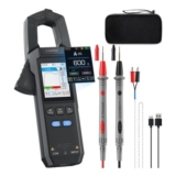 FNIRSI DMC-100 Clamp Meter, 9999 Counts TRMS, 600A AC/DC