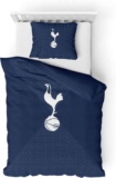 FOCO Officially Licensed Football Essential Single Duvet & Pillowcase Bedding Set – Tottenham