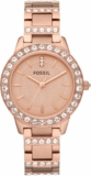 FOSSIL Jesse Watch for Women, Quartz movement with Stainless steel or leather Strap
