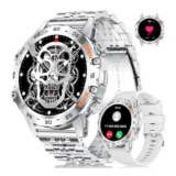 FOXBOX Mens Smartwatch 1.39in Military, SpO2, HR, Sleep, IP67