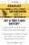 FREE Stanley 4AH battery when you buy any v20 Fatmax tool
