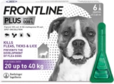 FRONTLINE Plus Flea & Tick Treatment for Large Dogs – 6 Pipettes – 23.12 (19.65 S&S) – Prime Day Deal