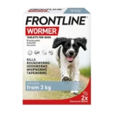 FRONTLINE WORMER – Worming Tablets for Dogs – 2 Tablets £4.76 S&S