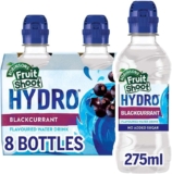 FRUIT SHOOT Hydro Blackcurrant Fruit Flavoured Water, 275ml (Pack of 8)
