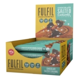 FULFIL Vitamin and Protein Bars, Chocolate Salted Caramel Flavour, 15 x 40g Up to 15g High Protein Snacks, 9 Vitamins, Low Calorie