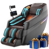 FURNIMAT 2026 Upgraded 4D SL-Track, Full Body Shiatsu Massage Chair, AI Voice Control, Zero Gravity, Body Scan, Heat Therapy, Prime Deal