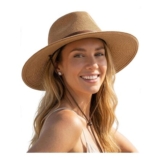 FURTALK Unisex Summer Straw Sun Hat