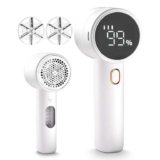 Fabric Shaver, Electric Lint Remover, Rechargeable Lint Shaver, Sweater Defuzzer to Remove Pilling, Battery Operated – Sold by Peiyuu / FBA