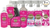 Fabulosa All-in-One General Household Cleaning Bundle, Cleaners and Fresheners, Antibacterial Sprays and Disinfectants Long Lasting Fabric Freshener and Laundry Cleanser, 7 Pack, Winter Angel