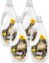 Fabulosa Fragranced Laundry Detergent, Stain Removing Laundry Washing Liquid Detergent, Clothes Freshener Concentrated Laundry Liquid, 264 Washes, 2L, 4 Pack, Oud