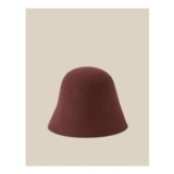 Fae Wool Bucket Hat Brown