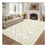 FairyStyle Vintage Rug 200×290 Cm Floral Cream