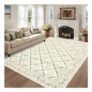 FairyStyle Vintage Rug 200×290 Cm Floral Cream