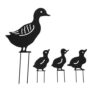 Family of Ducks Plant Pot Stakes 4pk