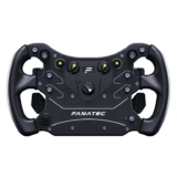 Fanatec Sim Racing CSL Steering Wheel GT3 Overmolded Grips, Custom Magnetic Shifters, Dual Analog Paddles, OLED Display,