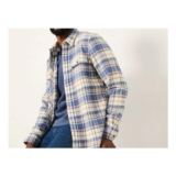 FatFace Alner Blue Denim Long Sleeve Check Shirt