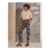 FatFace Isobel Blue Isobel Jacquard Trouser