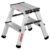 Faulkner 2 Step Double Sided Step Ladder – Free C&C
