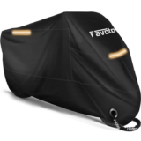 Favoto Motorbike Cover Waterproof Motorcycle Cover Outdoor Oxford Fabric XXL Indoor UV Protection Dustproof Windproof for Outside