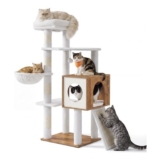 Feandrea 5-Tier Cat Tree with Sisal Scratching Post