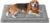 Feandrea Dog Bed Mat, L, 90 x 65 cm, Pet Blanket for Dogs and Cats, Machine Washable Pet Sofa Protector, Dove Grey PPB043GD01