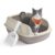 Feandrea High Sided Cat Litter Tray, XL, Cappuccino Beige PPT009LH01