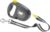 Ferplast FLIPPY ONE REFLEX Reflective Extendable Dog Lead – Evening Walks – Bag Holder – Lock & Release Button – Ergonomic Design – Cord – Max 35 Kg – 5m, Yellow