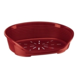 Ferplast Plastic Pet Bed for Cats and Small Dogs 61x45x21cm