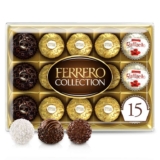 Ferrero Rocher Chocolate Box, 15 Chocolates, 172g