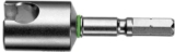 Festool Hook Driver for All Cordless Drills, 18 mm Diameter Solid steel screw hook bit with 1/4 hex shank