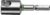 Festool Hook Driver for All Cordless Drills, 18 mm Diameter Solid steel screw hook bit with 1/4 hex shank
