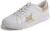Feversole Womens Featured PU Leather Lace-Up Stars Sneaker