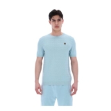 Fila Sterling Blue Don Textured Knitted T-Shirt
