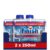 Finish, Dishwasher Cleaner, Fresh Scent, 500ml (250ml x 2 pck), Removes Grease, Limescale and Dissolves Clogs, Fights Odour for a Cleaner