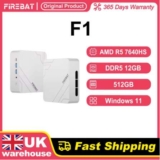 Firebat F1 Mini PC AMD Ryzen 5 7640HS DDR5 12GB RAM 512GB SSD WiFi6 USB4.0 (with code & PayPal discount) ERVPES Global Outlet Store