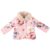Firetrap Girl Chic Baby Wrap Ruffle Collar Long Sleeve Button Faux Fur Coat – sizes 0 – 24 months