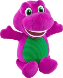 Fisher-Price Barneys World Barney Plush Dinosaur Character 8-inch Toddler Toy, Preschool Pretend Play, Kids Ages 2 Years, HVF40