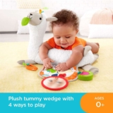 Fisher-Price Grow-With-Me Tummy Time Llama Baby Toy Plush
