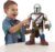 Fisher-Price Imaginext STAR WARS Toy The Mandalorian XXL Figure, 16 Inch Tall Poseable Character with Launcher for Kids Ages 3 Years, HXT20