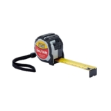 Fit For The Job 5m Tape Measure Soft Grip Auto Lock Retractable Measuring Tape Metric Measurements, Wrist Loop and Belt Clip