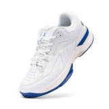 FitVille Mens Wide Tennis/Badminton/Squash Shoes White UK9 X-Wide