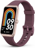 Fitness Tracker, 1.47 inches full touchscreen, activity tracker with heart rate, blood oxygen, blood pressure, sleep monitor, fitness watch for men and women, smartwatches for Android and iOS (purple)