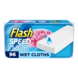 Flash Speedmop Wet Mop Pads, 96 Wild Orchid