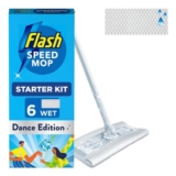Flash Speedmop Wet Mop Starter Kit with 6 Lemon Refills
