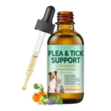 Flea & Tick Drops for Dogs & Cats with Omega-3