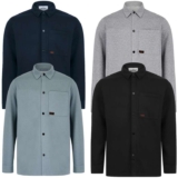 Fleece Overshirt Jackets with Code (4 Colours available)