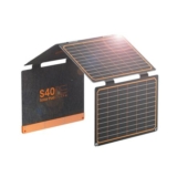 FlexSolar 40W Foldable Solar Charger with PD60W USB-C, QC3.0 USB-A