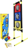 Flick Hero Target Tower – Football Skills Challenge for training includes Target Footballs, Target Tower, Stickers and Colouring Sheets