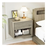 Floating Wall Mounted Nightstand, Grey
